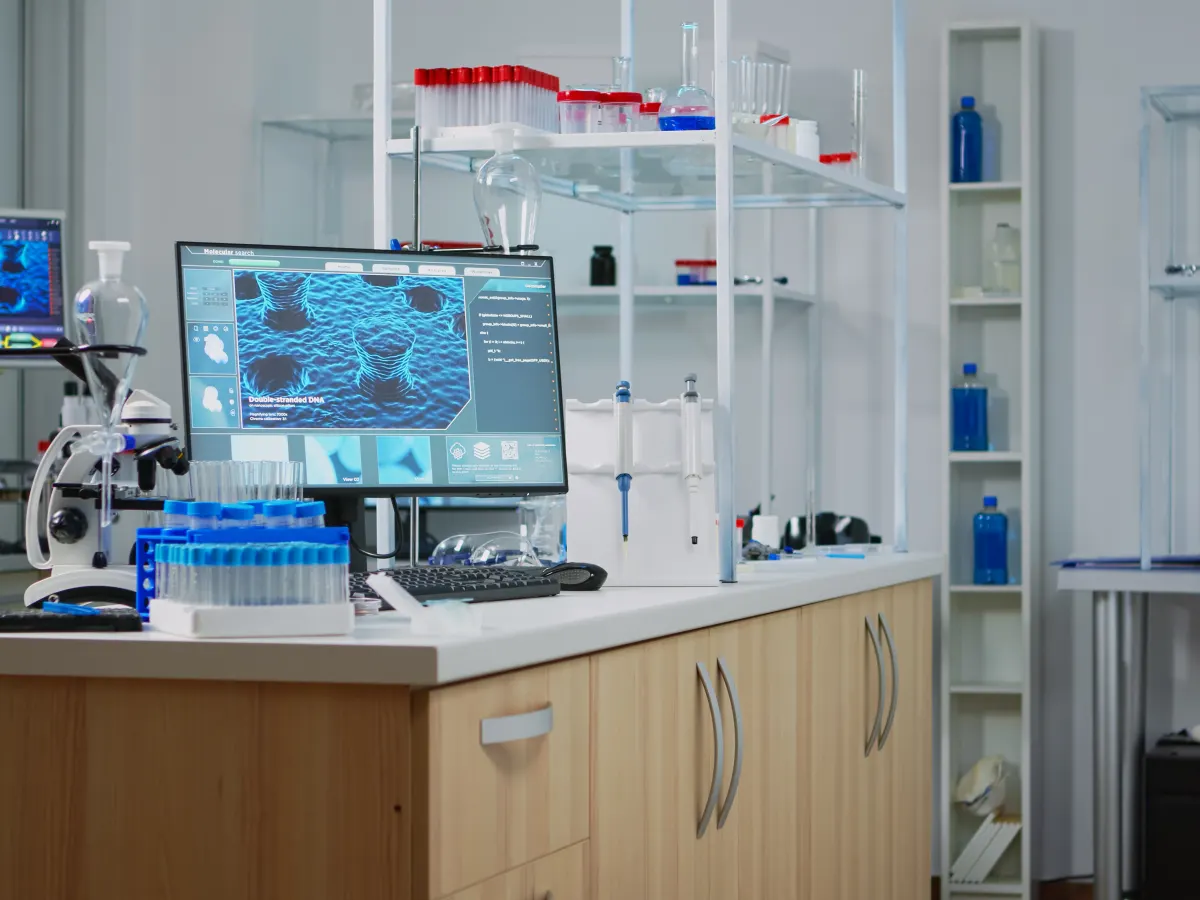 Área técnica del Laboratorio Beldrio